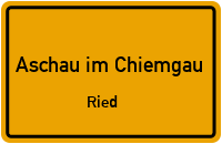 Straßenverzeichnis Aschau im Chiemgau Ried