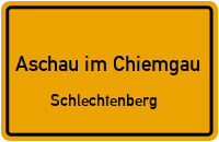 Straßenverzeichnis Aschau im Chiemgau Schlechtenberg