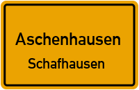 Straßen in Aschenhausen Schafhausen