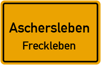 Leegerweg in 06449 Aschersleben (Freckleben)