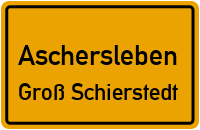 Schachtberg in AscherslebenGroß Schierstedt