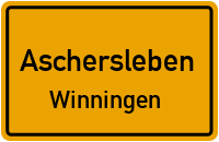 Bördeweg in AscherslebenWinningen