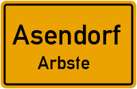 Arbster Weg in AsendorfArbste