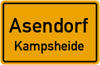 Straßenverzeichnis Asendorf Kampsheide