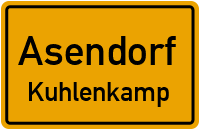 Straßenverzeichnis Asendorf Kuhlenkamp