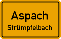 Johann-Philipp-Reis-Straße in AspachStrümpfelbach