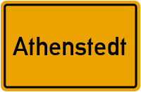 City Sign Athenstedt