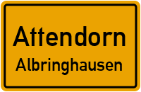 Straßenverzeichnis Attendorn Albringhausen