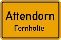 Straßenverzeichnis Attendorn Fernholte