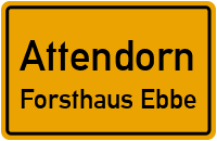 Forsthaus Ebbe in AttendornForsthaus Ebbe