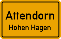 Straßenverzeichnis Attendorn Hohen Hagen