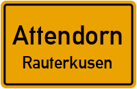 Straßenverzeichnis Attendorn Rauterkusen