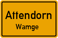 Straßenverzeichnis Attendorn Wamge