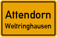 Straßenverzeichnis Attendorn Weltringhausen