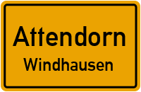 Zum Ehrenmal in AttendornWindhausen