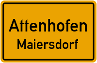 Maiersdorf in AttenhofenMaiersdorf