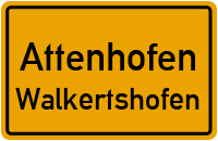 Fichtenweg in AttenhofenWalkertshofen