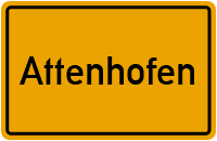 Röhrleitenweg in Attenhofen