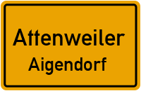 Tälesstraße in AttenweilerAigendorf