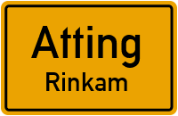 Bergstraße in AttingRinkam