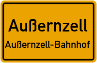Straßenverzeichnis Außernzell Außernzell-Bahnhof