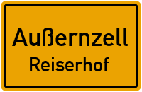 Straßenverzeichnis Außernzell Reiserhof