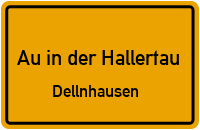 Sünzhauser Straße in Au in der HallertauDellnhausen