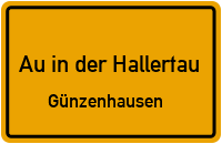 Günzenhausen in Au in der HallertauGünzenhausen