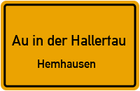 Am Osterberg in Au in der HallertauHemhausen