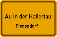 Piedendorf in Au in der HallertauPiedendorf