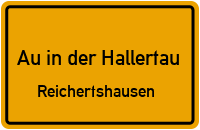 Bockerl Radweg in Au in der HallertauReichertshausen
