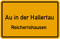 Hauptstraße in Au in der HallertauReichertshausen