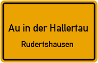 Ringstraße in Au in der HallertauRudertshausen