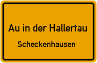 Scheckenhausen in Au in der HallertauScheckenhausen