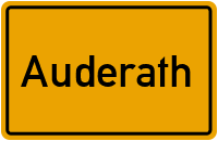 City Sign Auderath