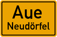 Brunnenstraße in AueNeudörfel