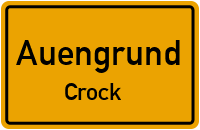 Weinbergstraße in AuengrundCrock