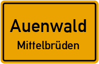 Erlenweg in AuenwaldMittelbrüden