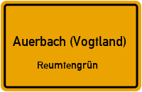 Fichtenweg in Auerbach (Vogtland)Reumtengrün