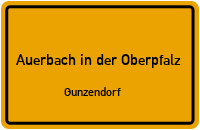 Gunzendorf in Auerbach in der OberpfalzGunzendorf