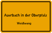 Weidlwang in Auerbach in der OberpfalzWeidlwang