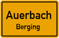 Straßen in Auerbach Berging