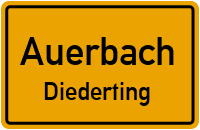 Straßen in Auerbach Diederting