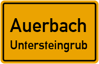 Straßen in Auerbach Untersteingrub