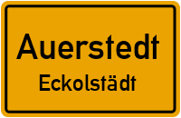 Straßen in Auerstedt Eckolstädt