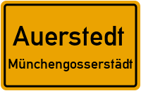 Straßen in Auerstedt Münchengosserstädt