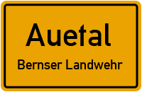 Friedhofsweg in AuetalBernser Landwehr