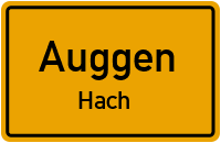 Straßen in Auggen Hach