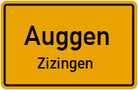Dorfstraße in AuggenZizingen