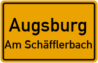 Amagasaki-Allee in AugsburgAm Schäfflerbach
